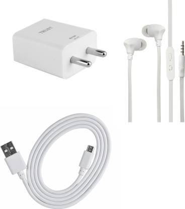 TrUST Wall Charger Accessory Combo for Huawei Honor 9 Lite