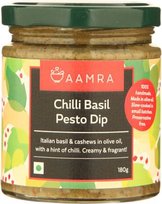 AAMRA Chilli Basil Pesto Dip Dip