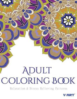 Coloring Books for Adults: Relaxation & Stress Relieving Patterns