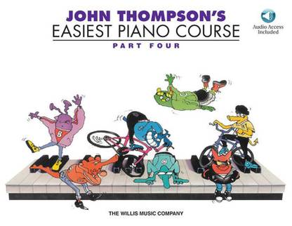 John Thompson's Easiest Piano Course - Part 4 - Book/Audio