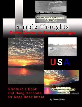 Simple Thoughts Divine Quotes on Seascape Images