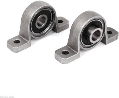 INVENTO 1Pcs P000 10mm Self Aligning Flange Pillow Block Ball Bearing For 3D Printer/CNC Wheel Bearing