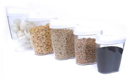 MEGALITE Plastic Grocery Container  - 480 ml, 300 ml, 960 ml, 1440 ml, 720 ml
