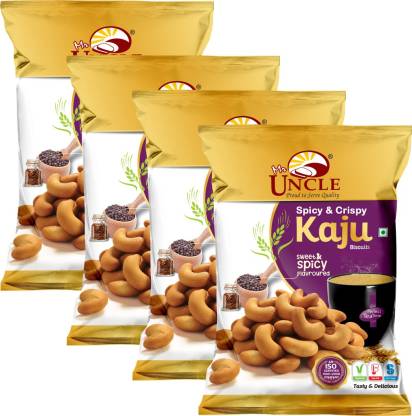 Mr. O Uncle Kaju Shaped Biscuits single pack Salted Biscuit