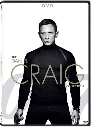 007: Daniel Craig as James Bond - 4 Movies Collection - Casino Royale + Quantum of Solace + Skyfall + Spectre (4-Disc Box Set)