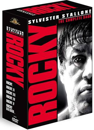 Rocky: The Complete Saga - 6 Movies Collection - Rocky + Rocky II + Rocky III + Rocky IV + Rocky V + Rocky Balboa (6-Disc Box Set)