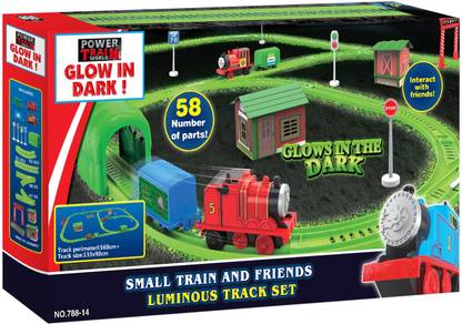 TurboS Glow in Dark Train Sets (58 parts)