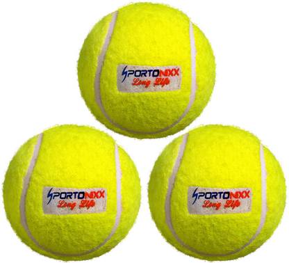 Sportonixx | LONG LIFE 3 BALL COMBO Cricket TENNIS ball | Cricket Rubber Ball