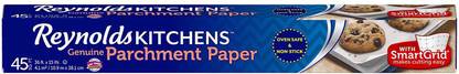 Reynolds Reynolds Kitchens Parchment Paper (SmartGrid, Non-Stick, 45 Square Foot Roll) Shrinkwrap