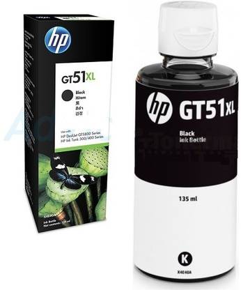 HP GT51XL Single Color Ink (Black) Black Ink Cartridge