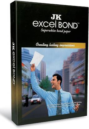 JK JK Excel Bond, A4 Paper, 100gsm, 500-Sheets Unruled 21*29.7 100 Bond Paper