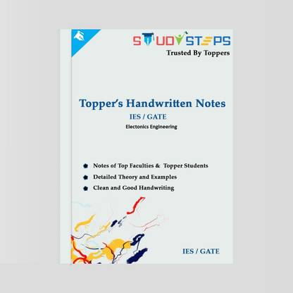 IES / GATE (Electronics Eng. ) - Toppers Handwritten Notes SET OF BOOKS OF ALL SUBJECTS