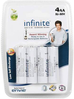 INFINITE Rechargeable battery 4X AA 2100mAh  Camera Battery Charger