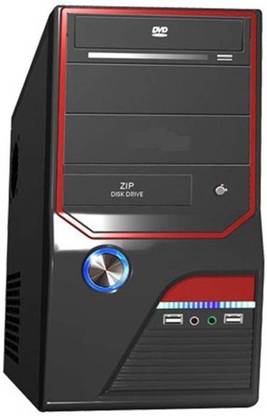 sr it solution cpu01 dual cour (4 GB RAM/512mb Graphics/500 GB Hard Disk/64 GB SSD Capacity/Windows 7 Ultimate/512mb GB Graphics Memory) Mid Tower