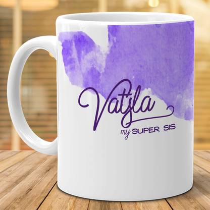 HOT MUGGS "Vatsla" - My Super Sis Ceramic Coffee Mug