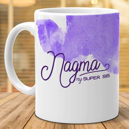 HOT MUGGS "Nagma" - My Super Sis Ceramic Coffee Mug