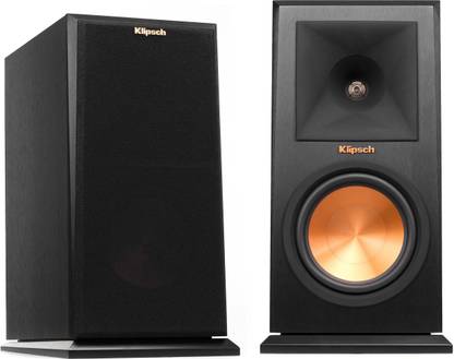 Klipsch RP-160 M Bookshelf Speaker Pair Solid Construction and Powerful Performance Max. Power Handling Each Watts - 400 W Home Theatre