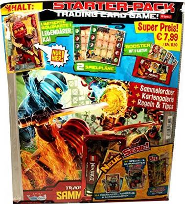 Top Media Lego Ninjago Series Ii Trading Cards Starter Pack