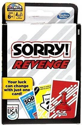Hasbro Sorry! Revenge Card Game