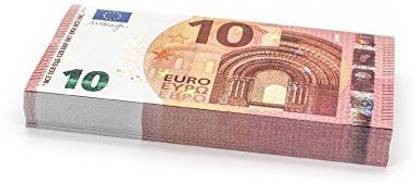 Cashbricks 100 X �10 Euro Play Money Notes - Size: 75%