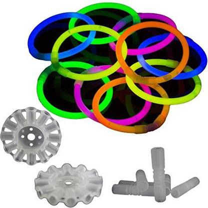 The Glowhouse 100 Uv Glow Stick Braclets (100)