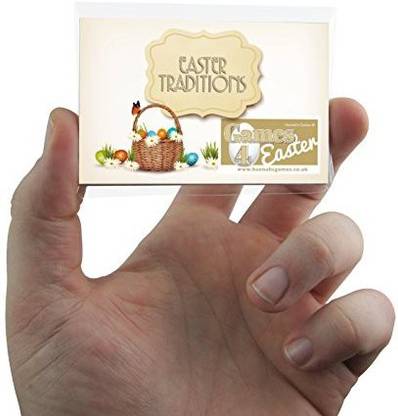 Hannah's Games Easter Traditions Quiz True Or False Fun For Adults And Kids. Perfect Party Ideas Family Game Activity