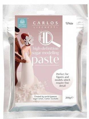Generic Cake Craft Group Carlos Lischetti Hd Sugar Modelling Paste - White 200G