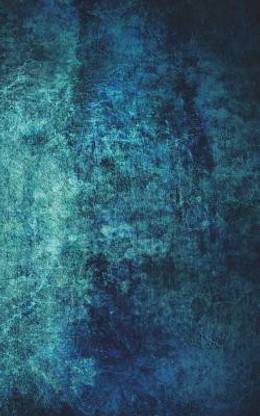 Blue-Green Grunge - Lined Notebook with Margins - 5