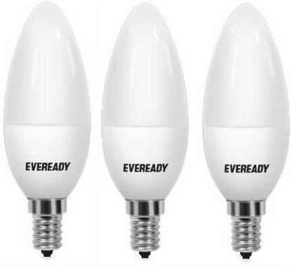 EVEREADY 3 W Basic Candle E14 LED Bulb
