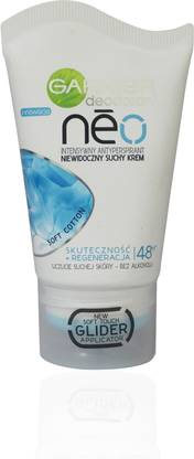 GARNIER Neo Soft Cotton Deodorant Cream 40ml Deodorant Cream  -  For Men & Women