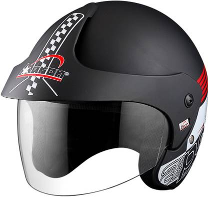 Aaron Apex Wow Decor Line Check Motorbike Helmet