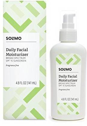 Generic Amazon Brand Solimo Daily Facial Moisturizer Broad Spectrum Spf Sunscreen Fragrance Free