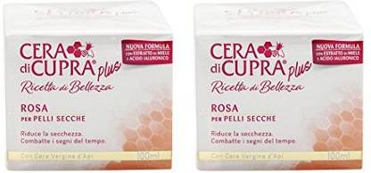 Cera Di Cupra Plus Rosa Per Pelli Secche Cream For Dry Skin AntiAge Formula s Jars