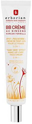 Erborian Bb Creme Au Ginseng In Total Sheer MakeUpCare Cream Spf Pa Clair