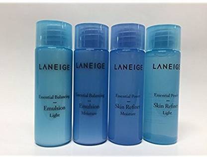 Laneige Essential Balancing Emulsion Light Emulsion Moisture Power Skin Refiner Moisture Skin Refiner Light Total