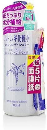 Generic I-Mju Hatomugi Skin Conditioner + Face Mask 500Ml/17Oz+5Pcs