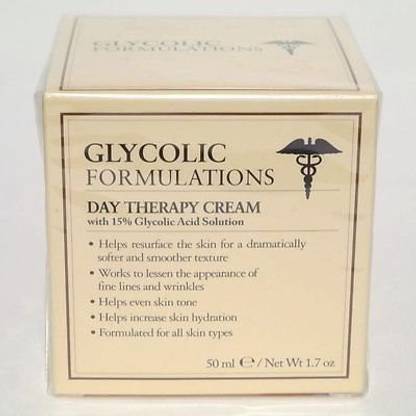Generic Glycolic Formulations Day Therapy Cream Glycolic Acid Solution