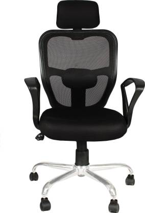 APEX CHAIRS CHAIRS SIGMA CHROME BASE HIGH BACK OFFICE CHAIR Fabric Office Executive Chair