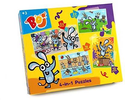 Generic Paul Lamond Games 6445" Boj 4-In-1 Puzzle Set