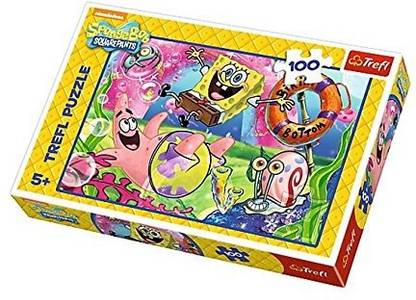 Generic Trefl 16300" Spongebob Residents Of Bikini Bottom Puzzle (100-Piece)
