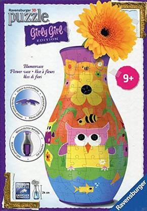 RAVENSBURGER Bloemenvaas - Girly Girl 3D Pu