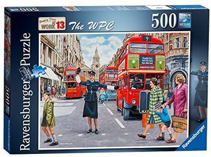 RAVENSBURGER Happy Days At Work No. 13 - The Wpc 500Pc Jigsaw Puzzle