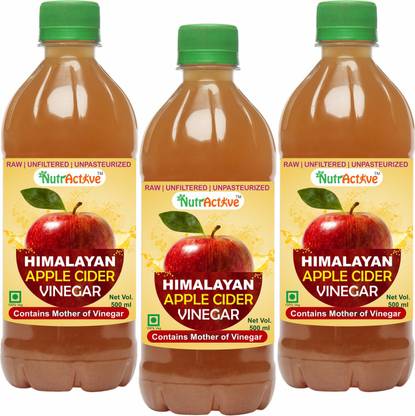 NutrActive Himalayan Apple Cider Vinegar With Mother of Vinegar Vinegar