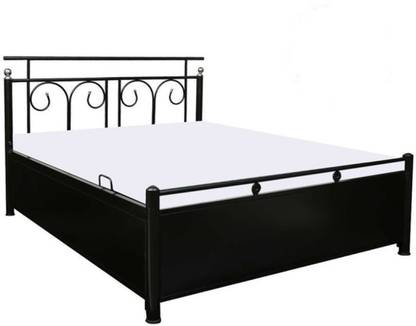 Royal Interiors Metal King Hydraulic Bed