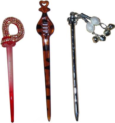 playwright Combo of Multi Color Juda Sticks Bun Stick