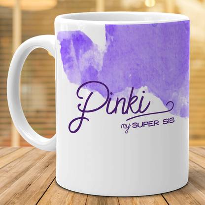 HOT MUGGS "Pinki" - My Super Sis Ceramic Coffee Mug