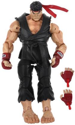 imodish Street Fighter 4 Ryu Neca Action Figure Black Alternate Costume