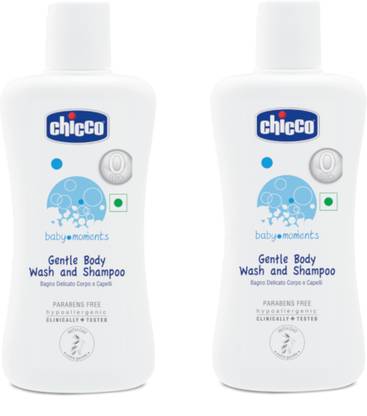 Chicco Body wash and Shampoo (Pack of 2)