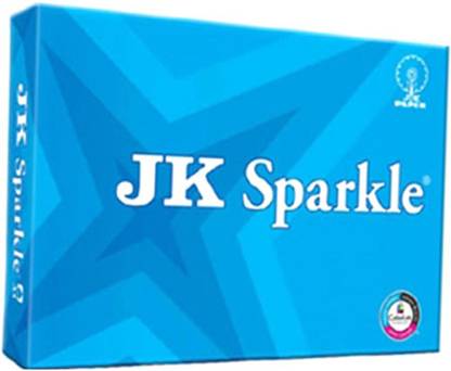 JK JK Sparkle Copier Paper - A4, 70 GSM, 500 Sheets Unruled 21*29.7 70 A4 paper