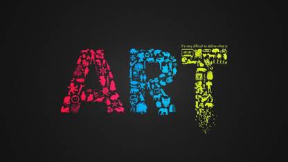 Beautiful art Design Vinyl Poster Paper Print